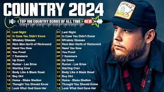 Country Music Playlist 2024 - Chris Stapleton, Luke Bryan, Luke Combs, Kane Brown, Brett Young