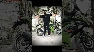 Just me and my Green machine.. 💚  #ninja300bs6 #bikeride #bikerscommunity #shortsviral #ytshorts