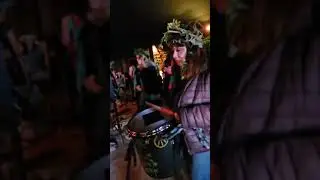 Drumming at Beltane, At Butser Farm 🚜