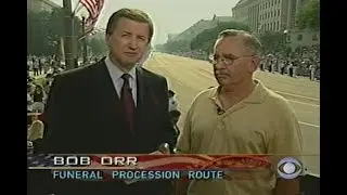 CBS News Special Report Ronald Regan Funeral Procession June 9, 2004