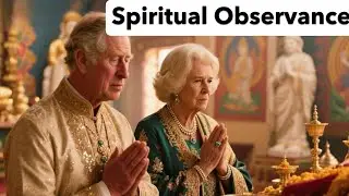 King and Queen Take Part in Spiritual Observance at Neasden Temple ||Emotional Stories
