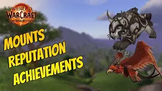 The War Within Mounts, Achievements and Reputation Farming | World of Warcraft: The War WIthin