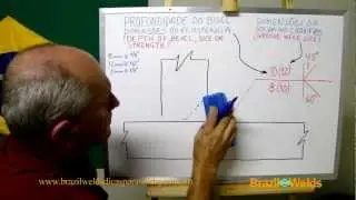 Simbologia de Soldagem, Aula 5, Profundidade do Bisel, Depth of Bevel