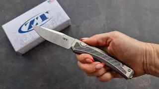 Zero Tolerance Auto 0556 Button Lock TiCF ZT0556