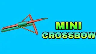 Mini Crossbow | How to make a paper Crossbow | Paper Crossbow 2025