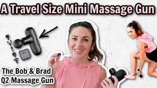 A TRAVEL SIZE MINI MASSAGE GUN | The Bob & Brad Q2 Massage Gun