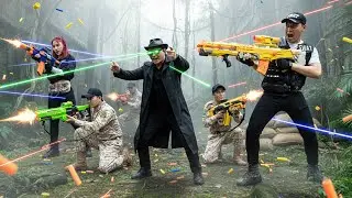 LTT Game Nerf Guns : SEAL X Warriors Nerf Guns Mission vs Crime Syndicate