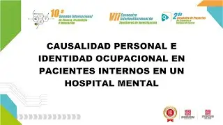 CAUSALIDAD PERSONAL E IDENTIDAD OCUPACIONAL EN PACIENTES INTERNOS EN UN HOSPITAL MENTAL