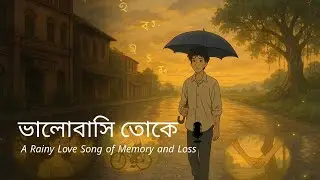 Bhalobashi Toke | A Rainy Love Song of Memory and Loss (Bangla-English Original)
