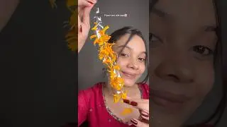 Flower bun with tape#trending #trendingshorts #shorts #flowers #festival #ytshorts #yt #viralvideo