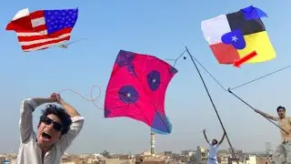 Basant new kite flying with new dore pana 2025