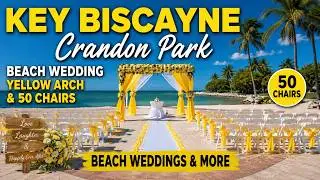 A Dreamy Beach Wedding in Key Biscayne: Spanish Tradition & Romance