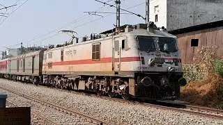 RPM WAP7 Honk With 07192 Madurai Kacheguda Special Train.