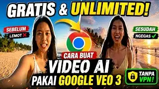 Terbaru 2026...!! Cara Buat Video Ai  Pakai Google VEO 3 Langsung dari Hp saja✌️