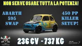 595 swap inguidabile? Ecco il mio setup 450PP killer! #gt7 #glitch