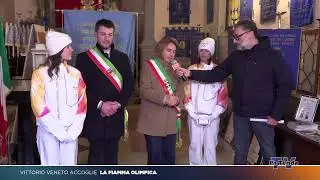 VITTORIO VENETO ACCOGLIE LA FIAMMA OLIMPICA