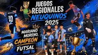 Futsal   Finales Provinciales   Juegos Regionales Neuquinos 2025