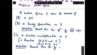 1.1 Vector spaces and subspaces | Linear Algebra for Engineers