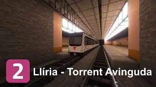 MineCat | Viaje en la Linea 2 del MetroValencia