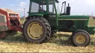 JOHN DEERE 3130 + ROTOPRESSA LERDA 150