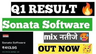 Sonata Software Q1 RESULT OUT 🔥, Sonata Software share tomorrow buy sell 2025, top stock 2025