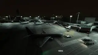 KBOS - CYYZ Night Flight PMDG 737