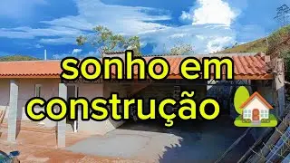 Sonho em construção 🏡 Garagem e lavanderia 