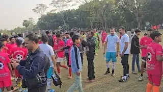 Football Match in Gram Murshidfur Thana Foridpur Dhaka, Bangladesh 