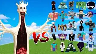 Fran Keel [Doctor Nowhere] vs All Minecraft Bosses | Minecraft Mob Battle