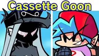 Friday Night Funkin' VS Cassette Goon Week | Night Lights Song (Evil Cassette Girl) (FNF Mod/Hard)