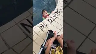 No Diving!! #shorts #shortsvideo  #love