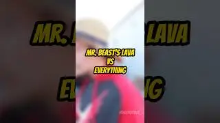 Lava vs Everything #mrbeast #lava #everything #experiment