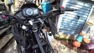 Kawasaki Versys X 300 Wiring Part 3 - Wire Connections and Tidy Up
