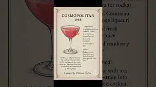 Timeless Cocktails & Their Recipes 🥃🍸 #cocktail #mixeddrinks #recipe #drinkrecipes #cocktailrecipes