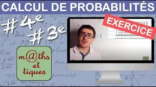 EXERCICE : Calculer une probabilité - Quatrième - Troisième