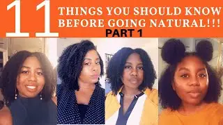 11 Things You Should Know Before Going NATURAL  Part1| Shanika Hepburn