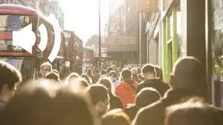 atmosphere of London street