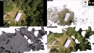 3D topographic map, Aerospace Systems research