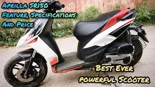 Aprilla SR150 Scooter Review Hidden Feature, Specifications, Price| Most Powerful Scooter In India|