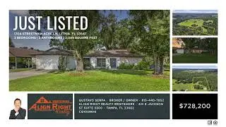1704 Streetman Acre Ln, Lithia, FL- 5 Acre Farm In Lithia