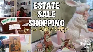 VINTAGE ESTATE SALE SHOPPING in Lake Charles, Louisiana | Vintage Boutique Owners