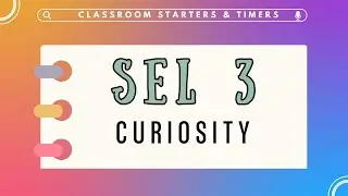 Do Now Time: SEL 3 - Curiosity