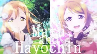 「AMV Candy style」-You're in Love「My waifu - Hanamaru-chan AND Hanayo-chan」