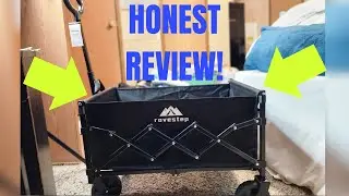 Best Heavy-Duty Folding Wagon? Max Utility Cart Review #amazonfinds #campinggear