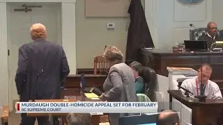 Murdaugh double homicide appeal set for February in the SC Supreme Court