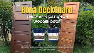 Bona Deck Guard | Spray Coating for Wooden Doors | Smooth & Durable Finish