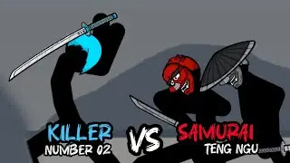 Stickman fight : Killer VS Samurai ( ANR7210 )