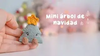 🎄Mini &aacute;rbol de navidad adorable 🥰 | patrones de navidad amigurumi gratis