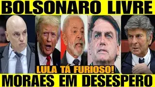 BOLSONARO LIVRE - MORAES e LULA ENTRAM em DESESPERO! LUIZ FUX E 2&ordf; TURMA PODE MUDAR TUDO SOB BOLSONA