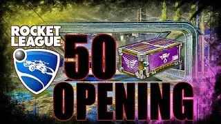 ROCKET LEAGUE - 50 ZEPHYR CRATES OPENING🌟⭐️ PC ⭐️🌟 1080p 🌟⭐️ 60fps ⭐️🌟